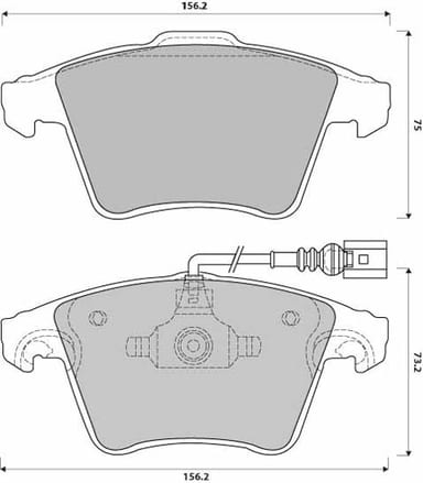 PREMIUM BRAKE PAD SET (4)