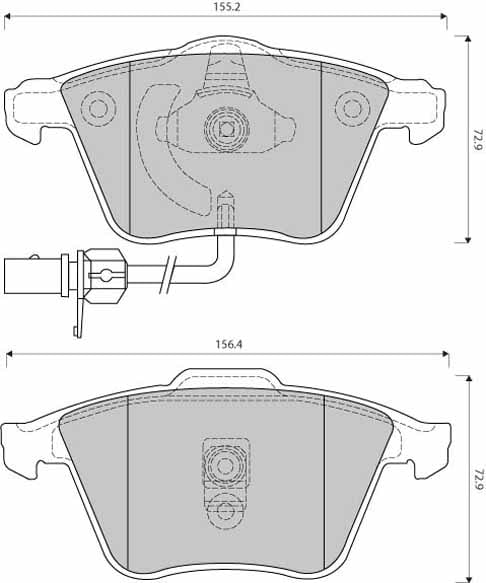 PREMIUM BRAKE PAD SET (4)