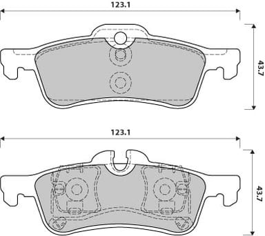 BREMBO BRAKE PADS (SET 4)