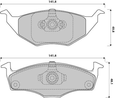 PREMIUM BRAKE PAD SET (4)