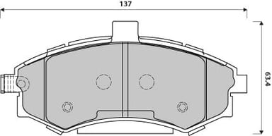 PREMIUM BRAKE PAD SET (4)