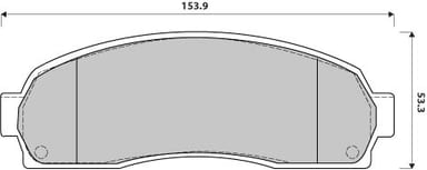 PREMIUM BRAKE PAD SET (4)