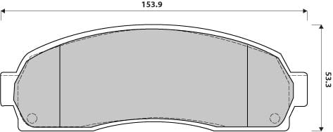 PREMIUM BRAKE PAD SET (4)