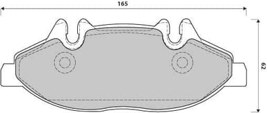 PREMIUM BRAKE PAD SET (4)