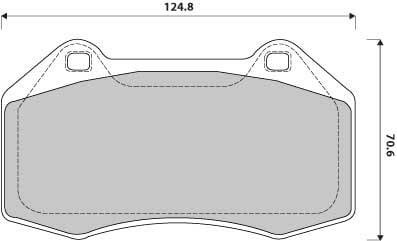 PREMIUM BRAKE PAD SET (4)