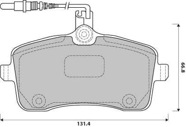 PREMIUM BRAKE PAD SET (4)