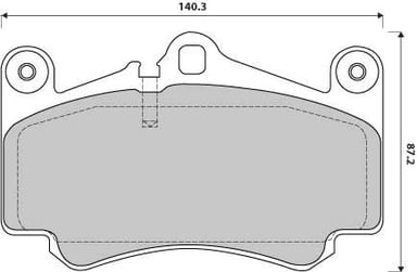 FERODO BRAKE PAD SET (4)