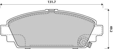FERODO BRAKE PAD SET (4)