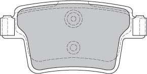 FERODO BRAKE PAD SET (4)