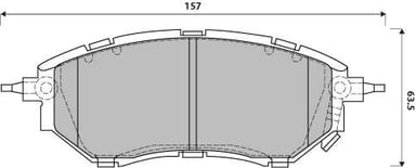 PREMIUM BRAKE PAD SET (4)