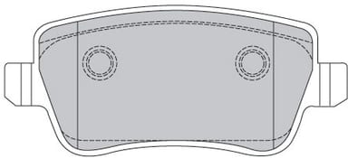 FERODO BRAKE PAD SET (4)
