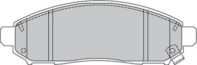 PREMIUM BRAKE PAD SET (4)