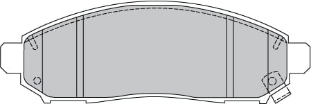PREMIUM BRAKE PAD SET (4)