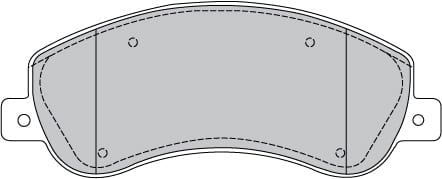 PREMIUM BRAKE PAD SET (4)