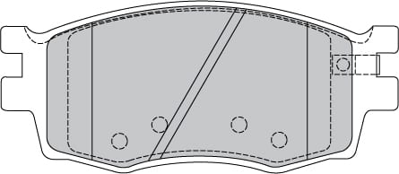 PREMIUM BRAKE PAD SET (4)