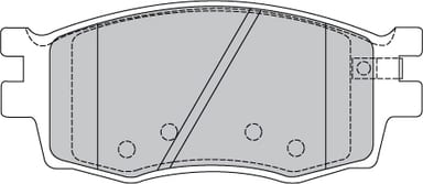 PREMIUM BRAKE PAD SET (4)