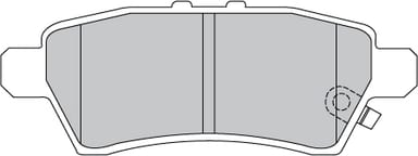 PREMIUM BRAKE PAD SET (4)