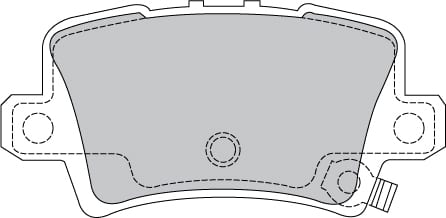 PREMIUM BRAKE PAD SET (4)