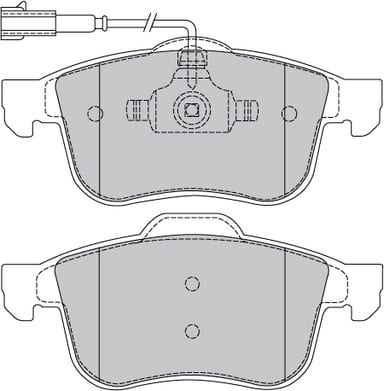 FERODO BRAKE PAD SET (4)