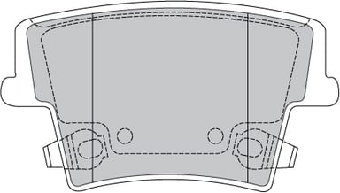 PREMIUM BRAKE PAD SET (4)