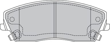 PREMIUM BRAKE PAD SET (4)