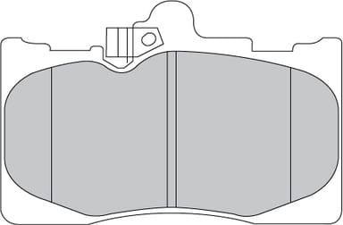 FERODO BRAKE PAD SET (4)