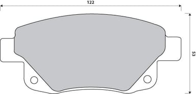 PREMIUM BRAKE PAD SET (4)