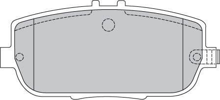 PREMIUM BRAKE PAD SET (4)
