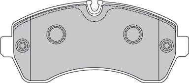 PREMIUM BRAKE PAD SET (4)