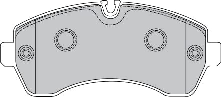 PREMIUM BRAKE PAD SET (4)