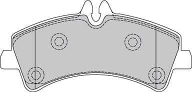 PREMIUM BRAKE PAD SET (4)