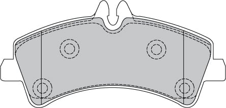 PREMIUM BRAKE PAD SET (4)