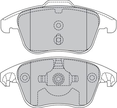 FERODO BRAKE PAD SET (4)