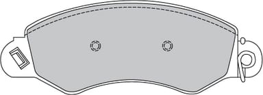 PREMIUM BRAKE PAD SET (4)