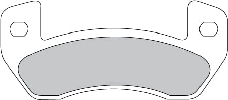 ECONOMY BRAKE PAD SET (4)