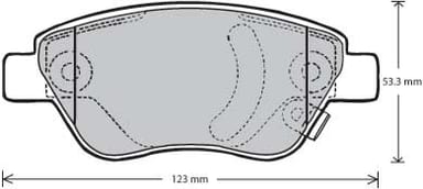 PREMIUM BRAKE PAD SET (4)