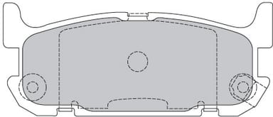 FERODO BRAKE PAD SET (4)