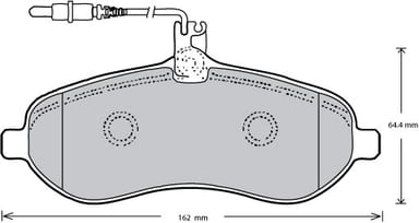 PREMIUM BRAKE PAD SET (4)
