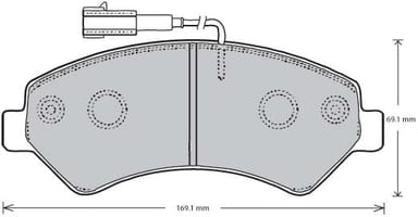 PREMIUM BRAKE PAD SET (4)