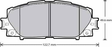 FERODO BRAKE PAD SET (4)