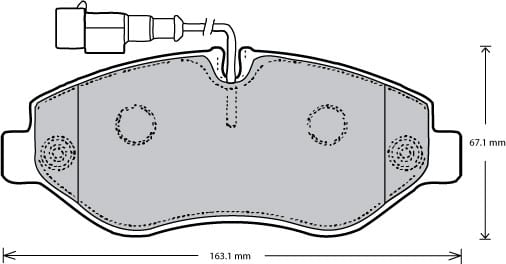 PREMIUM BRAKE PAD SET (4)