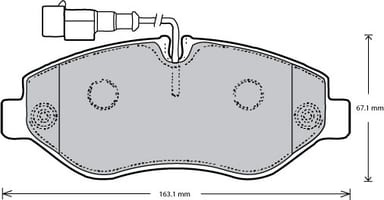 PREMIUM BRAKE PAD SET (4)