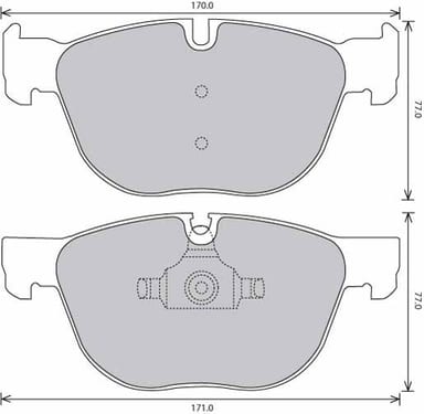 PREMIUM BRAKE PAD SET (4)