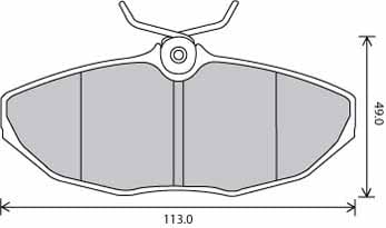 PREMIUM BRAKE PAD SET (4)