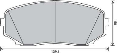 PREMIUM BRAKE PAD SET (4)