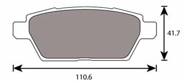 PREMIUM BRAKE PAD SET (4)
