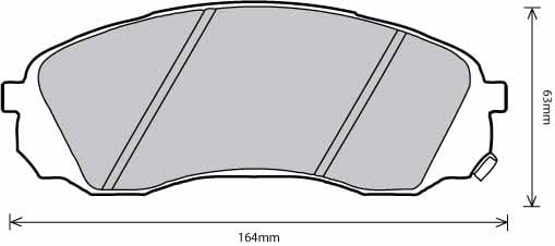 PREMIUM BRAKE PAD SET (4)