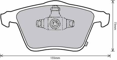 PREMIUM BRAKE PAD SET (4)