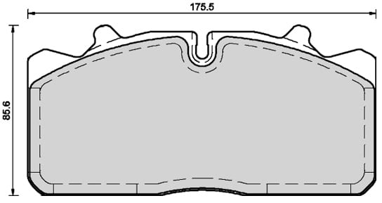 PREMIUM BRAKE PAD SET (4)