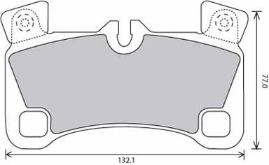 PREMIUM BRAKE PAD SET (4)